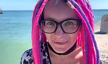 Filming a wild vacation adventure with spanking.