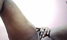 my bose took advantge of my helplesness and fucked my big sagy tits hard first time