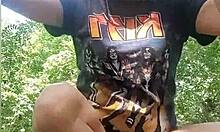 Oh No! I Was Masturbating in the River, Unaware of the Voyeur Watching Me!