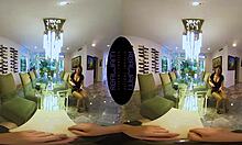 hot ebony girlfriend getting her ass fucked hard by her friend in pov.