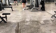 Fuck gym girl's bubble butt