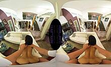 hot ebony girlfriend getting her ass fucked hard by her friend in pov.