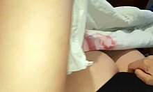 Three University Students Masturbate Under The Blanket!