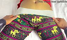 Stepsister begs for panty until I cum deep inside!