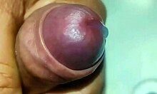 Man hidden in bathtub sink jerks off