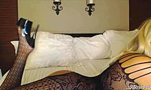 Xogisele says, 'I'm getting so naughty in my lingerie, playing with my big tits and ass'