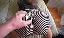 Step Sister Offers to Suck Dick. Gets Bent Over for Doggystyle Fucking and Creampie.