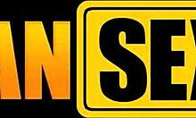 african travel adventure featuring ebony woman and big white companion