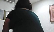 Mexican shemale intensely rides her man in hardcore anal sex session