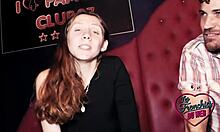 Lola Douce Naughty European Slut Takes Two Huge Cocks in Detailed Action