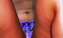 Art Student Enjoys Painting Session With Classmate In Apartment