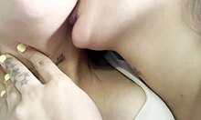 young lesbians play with big pussies and clits