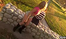 lesbian prankster seduces teen