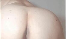 Unfaithful Wife Ass Masturbation For Boss