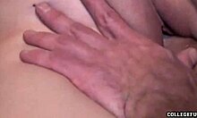 Skinny Teen Meets Stud on Campus