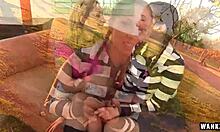 lesbian prankster seduces teen