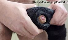 This Towel Feels So Real Massive Cumshot