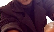 Just home from work, fantasizing about girlfriend wife with dry masturbation and slow moist cum.