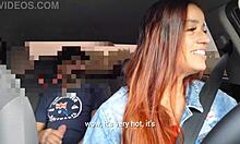 Hey, Passenger Caught Masturbating Behind Me? I Fucked Him Right in the Car!