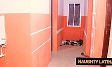 naughty horny milf fucks big dick pornstar after halloween party