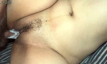 4K closeup puffy vagina intense bareback cumshot
