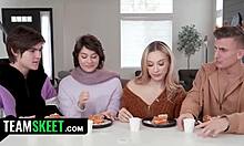 Perfect Teen Girls Let Stepbrothers Fuck Tight Pussies!