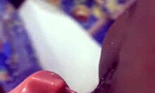 huge thick black dick guy creams throat toy sneak peak