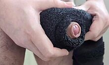 This Towel Feels So Real Massive Cumshot