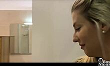 shona river shares her experiences and starts masturbating for me