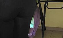 servant gets fucked by young man in rough anal