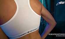 Amateur Couple Fucks Hard In Shower Cum In Mouth