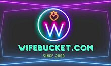 amateur milfs by wifebucket - pale white ass gets oiled massaged and fucked hard