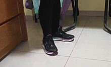 servant gets fucked by young man in rough anal