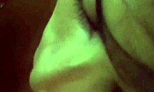 In robe he puts his cock in my mouth wakes me up and i give him a good blowjob get so hot i decide to ride him hard oops you came inside