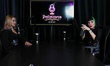 Safada Gótica Demonstrates Her Blowjob, Gets Tits Sucked After Saying She'd Date Fans - Carol Rhcp Sheer Red