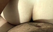 Anal creampie fucking my girlfriend's tight ass until she begs to cum inside