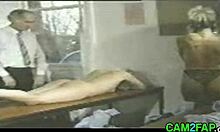 Blonde Teen 18+ Gets Punished In Classroom. She Gets Spanked Hard!