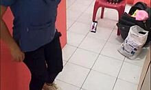 In Hospital Corridor, No Customers On December 24