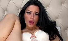 American exchange student enjoys solo play.