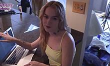 nasty blonde sage fox got dicked by her stepdad seth brogan