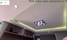 mostrando apartamento novo e estreando com foda caseira ft amberzinha