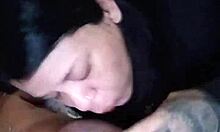 My stepbrother forces me to suck his cock after leaving us alone