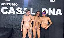 Minhas Amigas Da Faculdade Quis Fazer Uma Suruba Na Minha Casa Todo Mundo Se Comeu Todas Gozaram No Cu E Na Buceta Qui Delícia