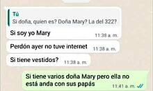 doña mary in a tight short skirt showing off her amazing ass