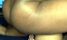 THICK CURLY HEADED LIGHTSKIN THROWS FAT ASS BACK ON BBC