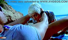 French Whore Milky Cooper Fucked In The Ass At The Beach