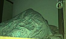 Wife alone at home scared calls friend for company