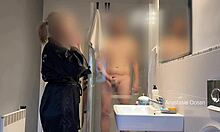 i caught husband jerking on stepmom in bathroom and joined