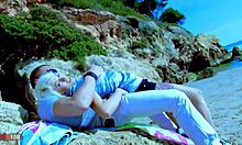 French Whore Milky Cooper Fucked In The Ass At The Beach