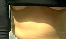 18 year old stepsister with perfect tits plays with my cock in old and young fun